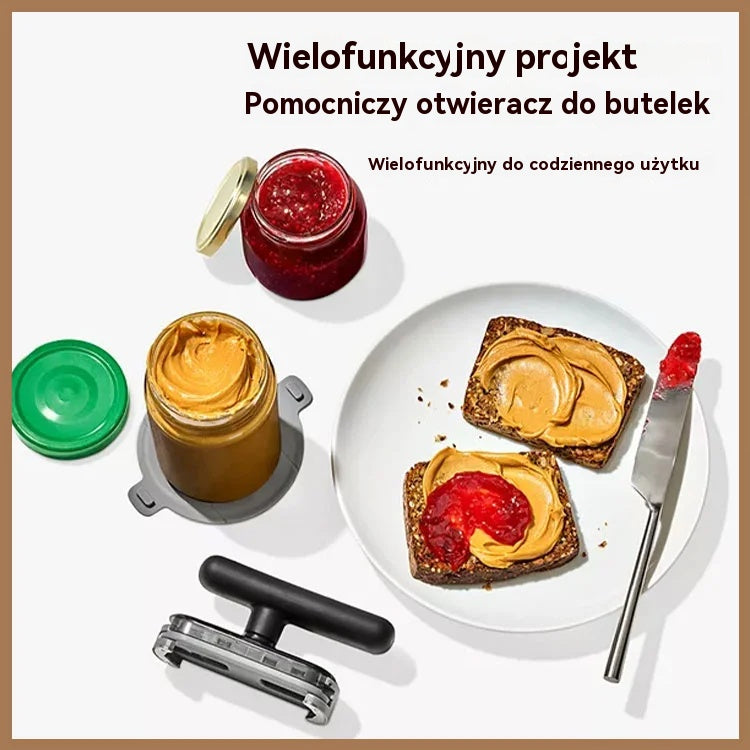 【Kup 1, otrzymaj 1 gratis🔥1 za 45.5 zł. 】Wielofunkcyjny otwieracz do butelek z antypoślizgową powierzchnią do kuchni i gospodarstwa domowego