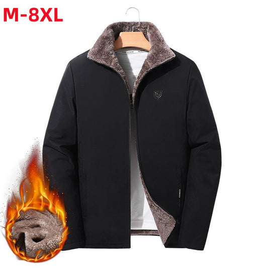 🔥Forró eladó🔥【M-8XL】Kiváló minőségű férfi téli dzsekik, Férfi téli gyapjúkabát