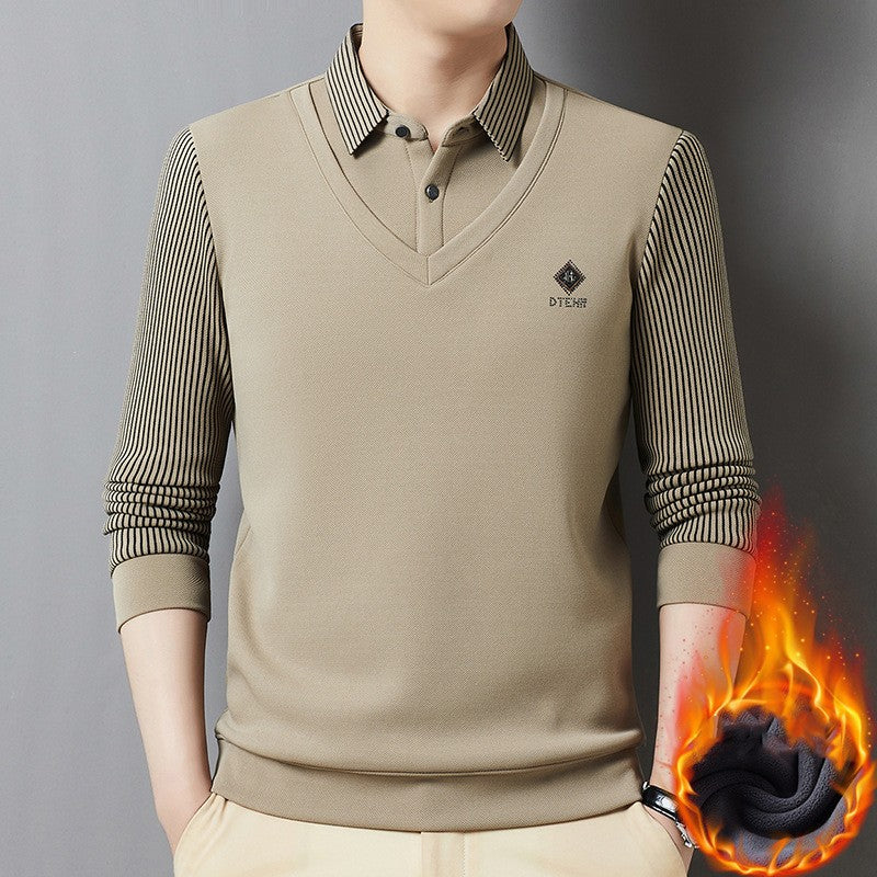 👔【M-4XL】Muški vrhunski topli dvodijelni top od kašmira