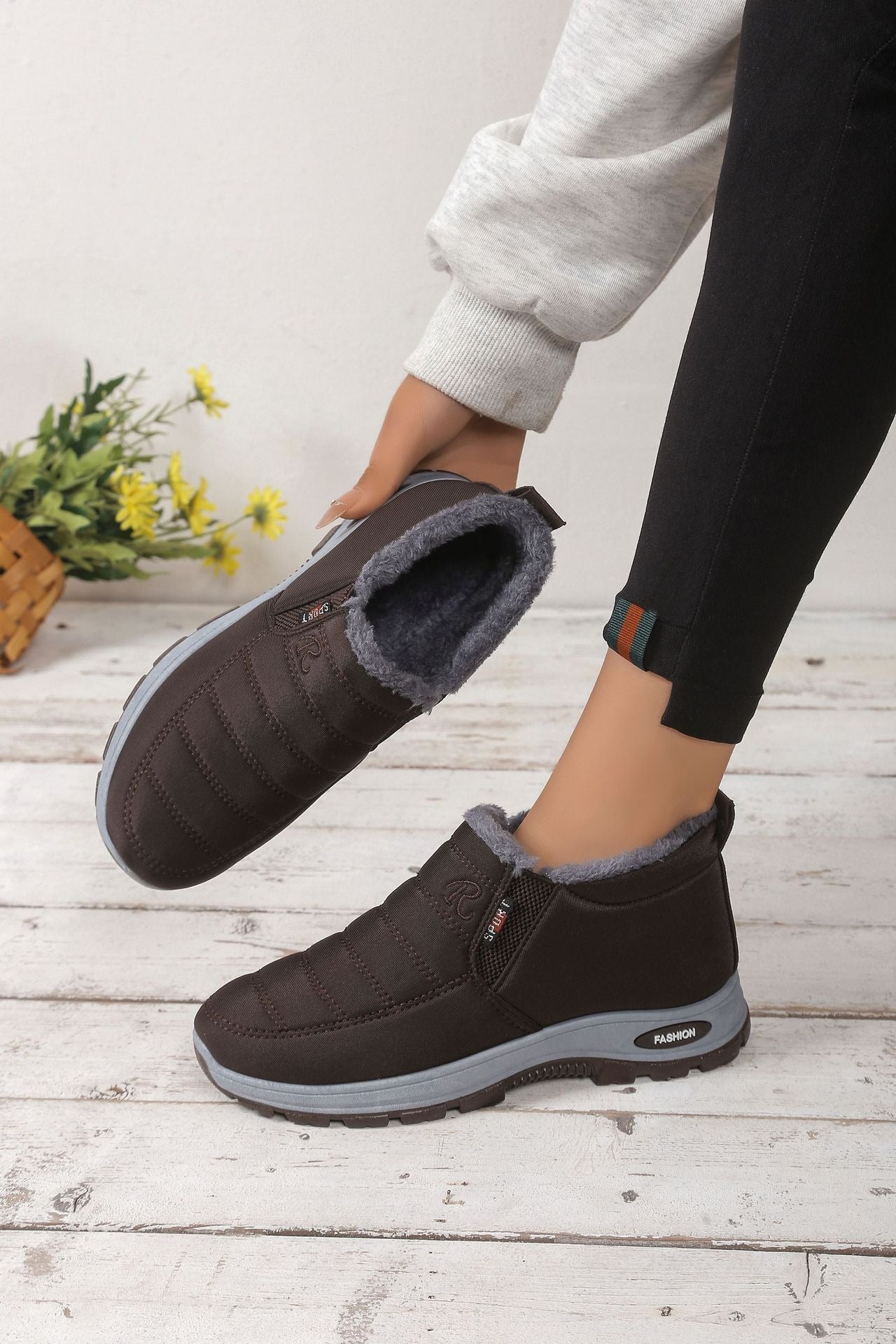 đ„đă35-48ăUnisex tĂ©li csizma plĂŒss bĂ©lĂ©ssel - meleg, kĂ©nyelmes Ă©s csĂșszĂĄsmentes hideg idĆjĂĄrĂĄsra