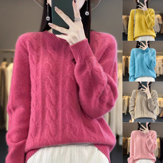 💖【Rabat sezonowy -50%】Zimowy sweter kaszmirowy 2026 Ciepły i miękki w noszeniu