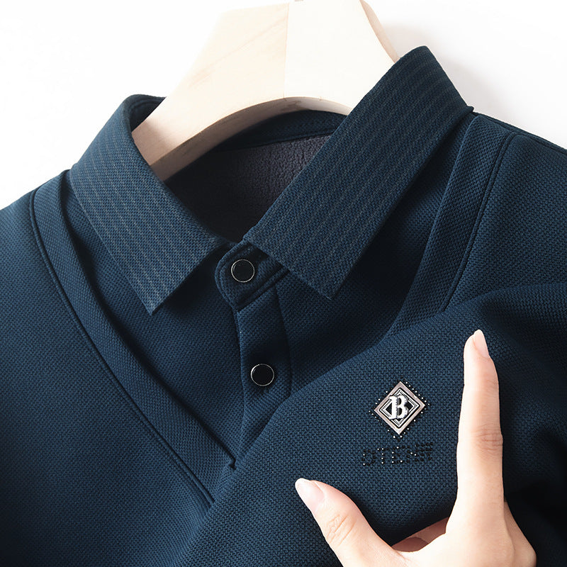 👔【M-4XL】Ανδρικό ζεστό τοπ δύο τεμαχίων από κασμίρ υψηλής ποιότητας, όλα σε ένα