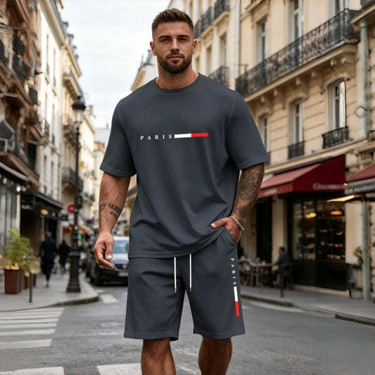 🔥👌【S-5XL】Muški ljetni sportski set od dva dijela: Idealan za svakodnevno nošenje i ležerno opuštanje kod kuće✅Plaćanje pouzećem