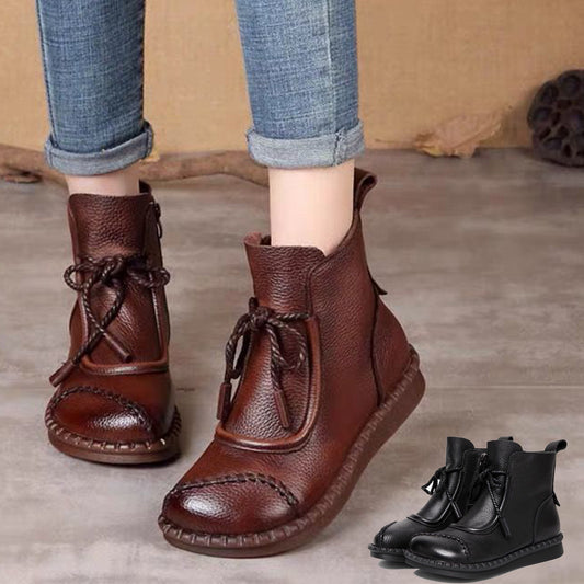 👢🔥【35-40】Új női csizma marhabőrből, Ausztráliából importálva