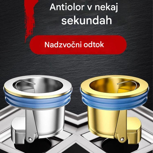 🔥Kupite 1, dobite 1 GRATIS!🔥 Univerzalni medeninasti talni odtok z jedrom proti vonju 🚿✨