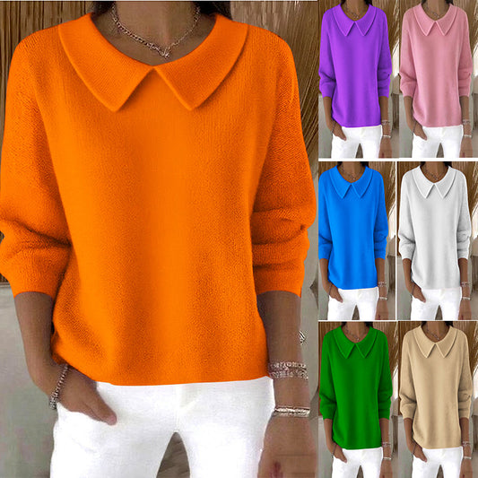 🌷💁♀️【S-3XL】Kényelmes hosszú ujjú felső, V-nyakú, őszi és téli viselet