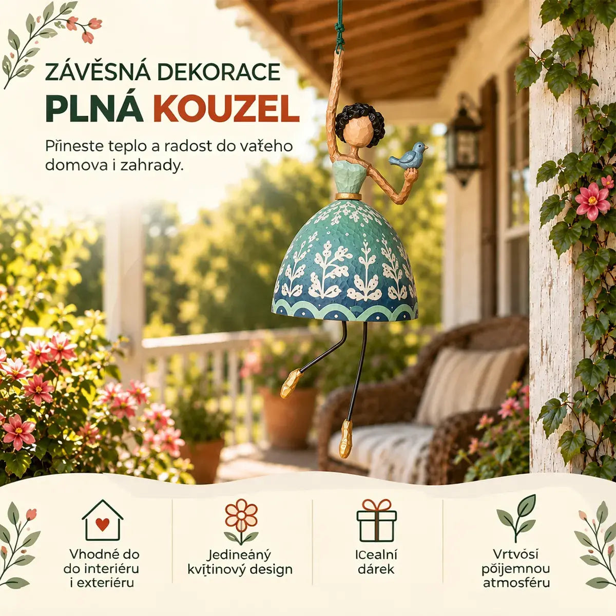 ✨Zabaven viseči okras v slogu plesalca