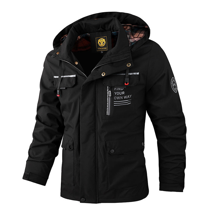 🎆【M-6XL】Nova muška topla jesensko-zimska jakna otporna na vjetar i vodu