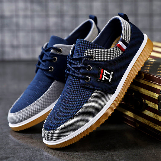 【50% kedvezmény】【39-44】Légáteresztő férfi vászon cipők