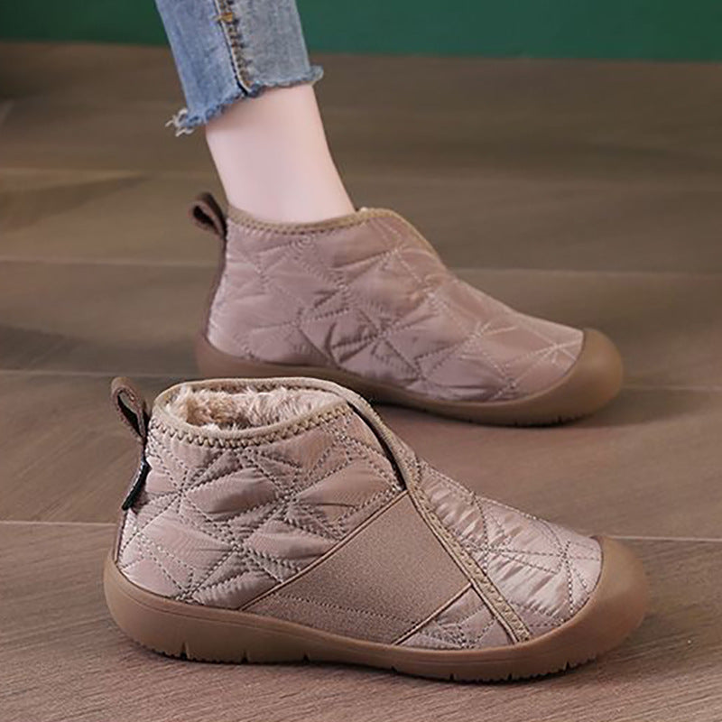 ✨👢【35-42】Új, puha, kényelmes, meleg és vízálló női pamutcipők őszére és telére
