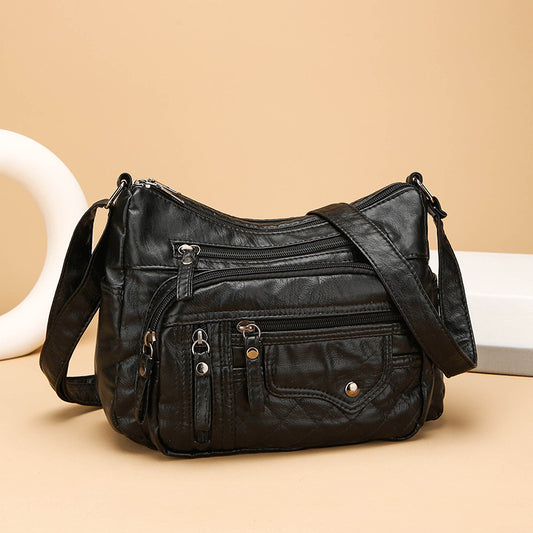 💥👜2026 új, nagy kapacitású puha bőr válltáska/crossbody táska