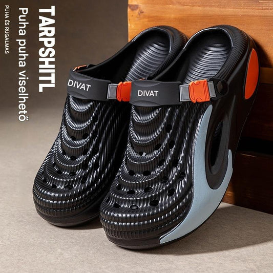 👟 -50% Most! 🌬️ Férfi szandál vastag EVA talppal – könnyű, csúszásmentes, légáteresztő 🏃♂️ Tökéletes strandra, edzéshez, hétköznapokra!