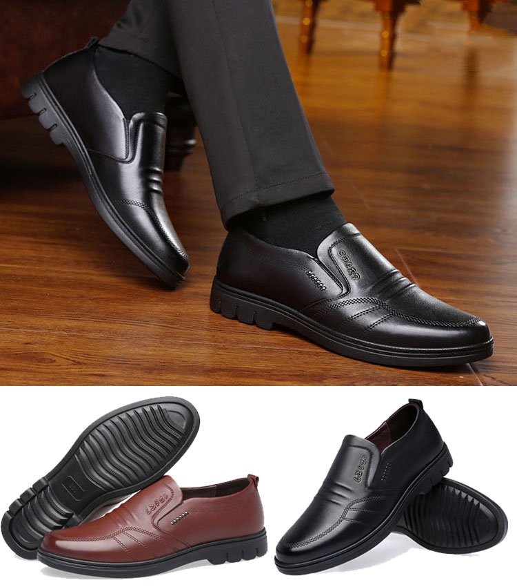 💁♂️👞【39-44】Üzleti lezser, érett férfiaknak. Férfi üzleti cipők