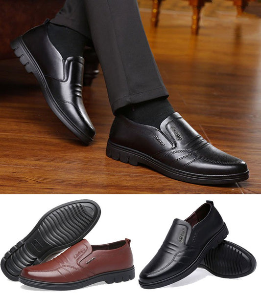 💁♂️👞【39-44】Üzleti lezser, érett férfiaknak. Férfi üzleti cipők