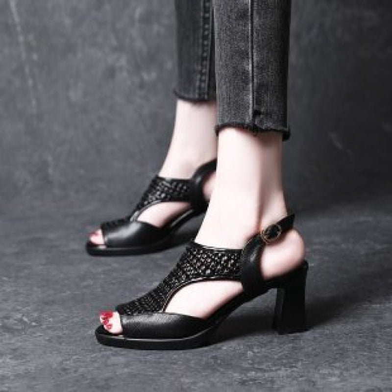 🔥🔥【Μεγέθη 35-40】👡2026 Νέα καλοκαιρινά σανδάλια, φλατ, ανοιχτά δάχτυλα, πλατφόρμα, ανοιχτά δάχτυλα (ύψος τακουνιού 5/7 cm)
