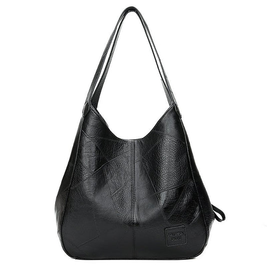 💗👜 Új stílusú, puha bőr válltáska, nagy kapacitással