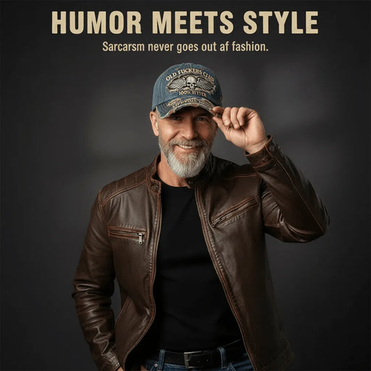 ❤️50% popust🧢Klub starejših fantov – retro baseball kapa