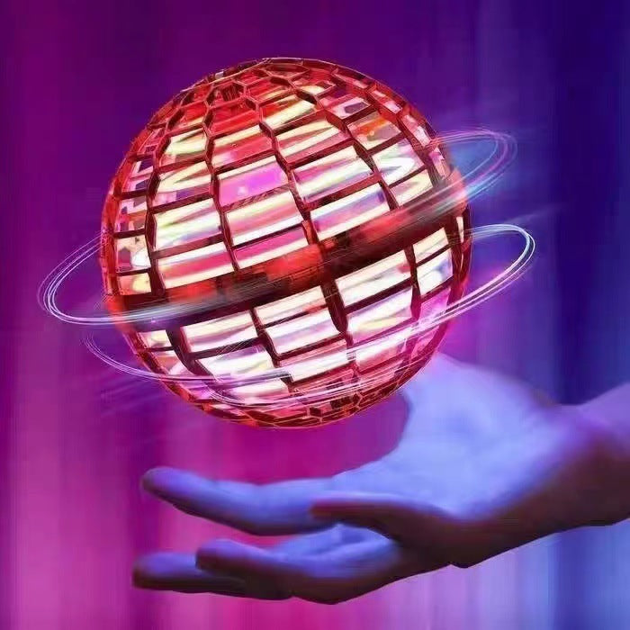 🛸🪐🌀 UFO intelligens indukciós forgó labda, varázslatos repülő labda, felfüggesztett labda, ujjbegyre világító varázslat