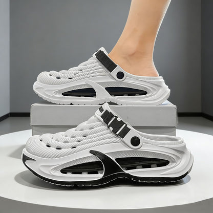 👟50% zniżki w ofercie specjalnej🌬️ Męskie sandały wielofunkcyjne 2 w 1 – pogrubiona podeszwa EVA, antypoślizgowe, ultralekkie, oddychające i wygodne🏃‍♂️