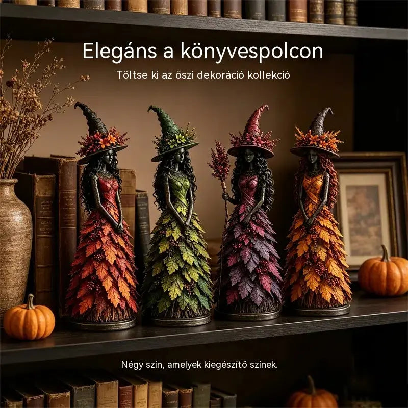 50% kedvezmény🧙‍♀️ Elvarázsolt őszi boszorkányfigura