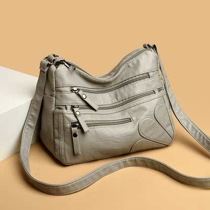 💥👜Nowa kolekcja 2026 – damska torba na ramię z miękkiej skóry o dużej pojemności