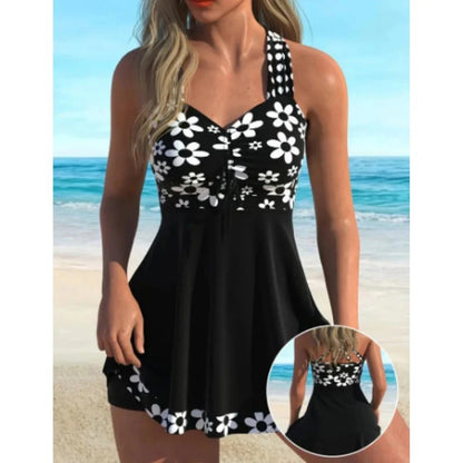 🏖️👙🌴【S-6XL】Elegantne kopalke s potiskom za večje velikosti