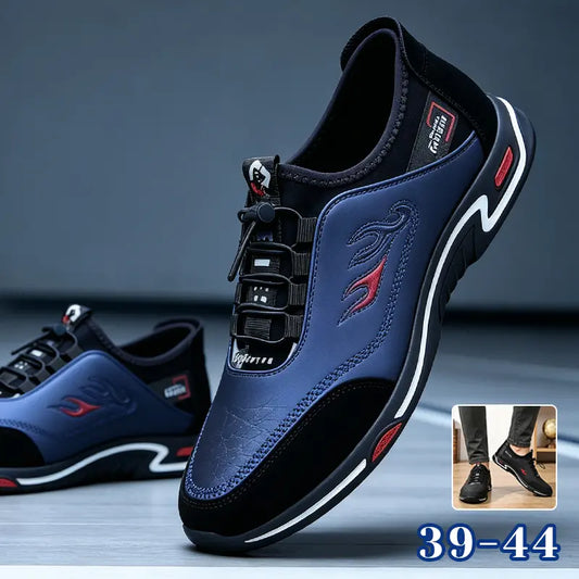 ✨👞 Férfi üzleti cipők légáteresztő bőrből ✅ szagtalanító ✅ puha bőr talp ✅ modern és sokoldalú