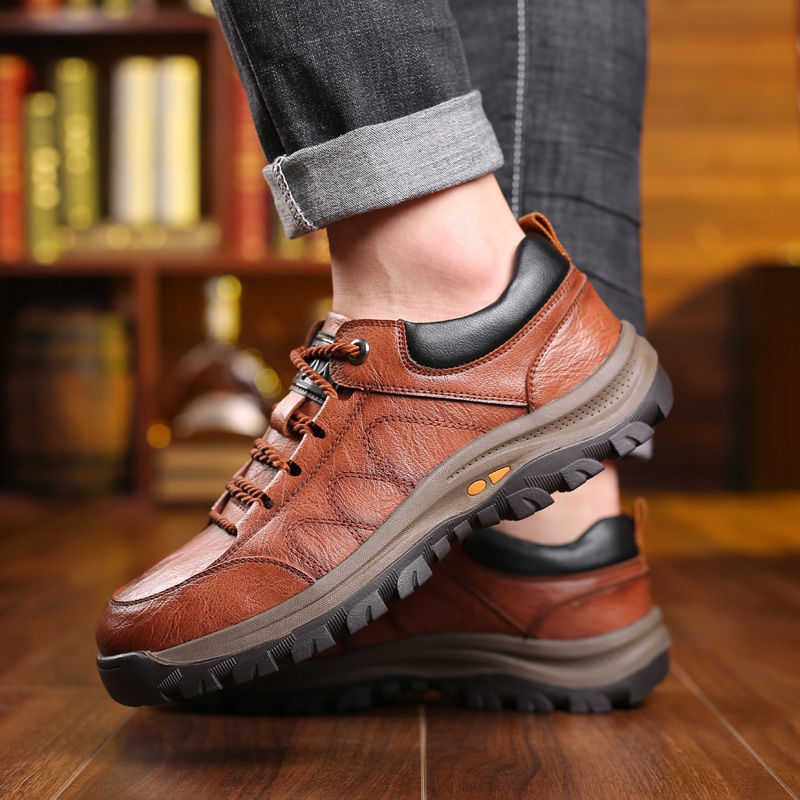🔥👞Legkelendőbb 40% kedvezmény – új divatos férfi bőrcipők 2025 kora őszi szezonra, rendkívül kényelmes viselet