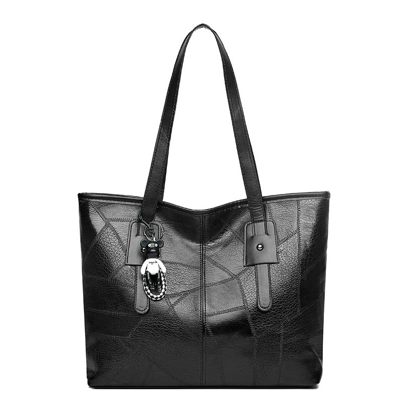 【50% kedvezmény】👜 Divatos női, puha bőr válltáska✨Rendkívüli, nagy kapacitású táska✨