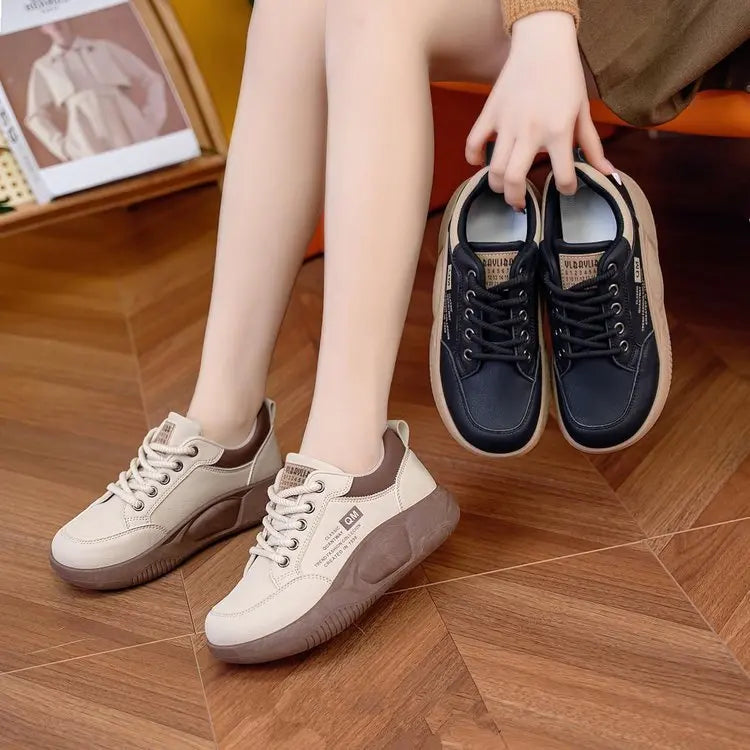 👟【35–40】Női vastagtalpú sportos utcai cipő – puha talp, kényelmes és divatos
