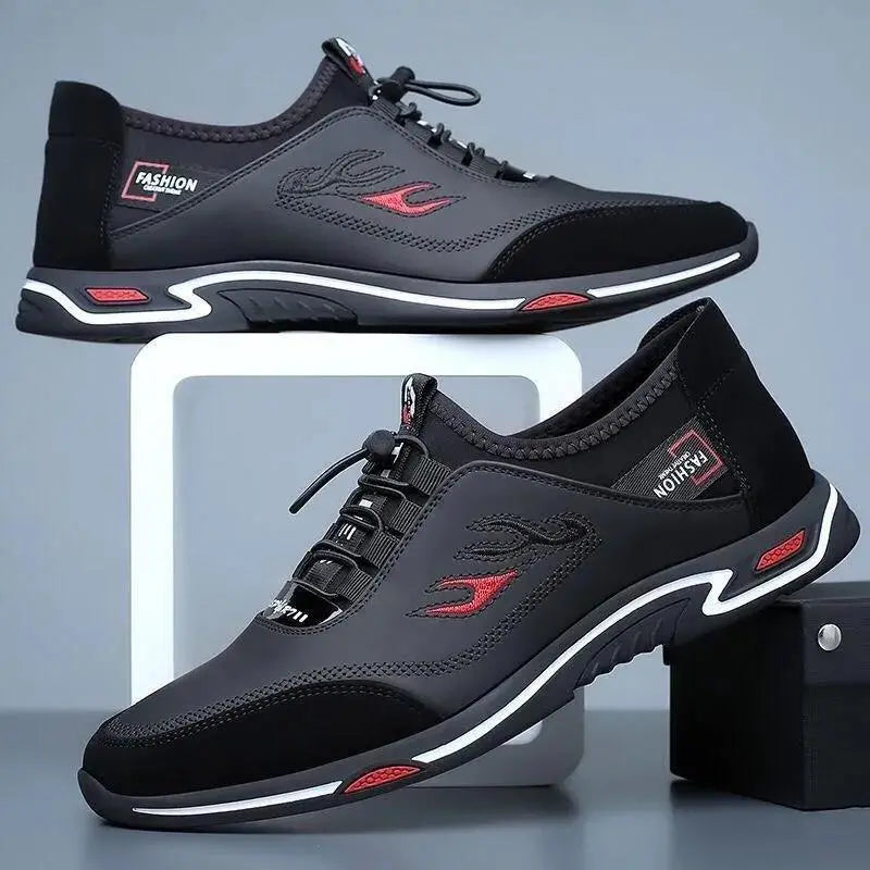 ✨👞 Pánská obuv do práce z prodyšné kůže ✅ deodorizující ✅ měkká kožená podrážka ✅ moderní a všestranná