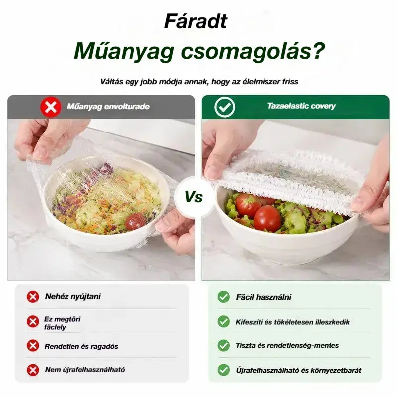 ⏳50% kedvezmény🔥【300 darab】 8900 Ft🎉Minél többet vásárolsz, annál többet spórolsz🎁Eldobható, rugalmas ételvédők, tálakhoz és tányérokhoz alkalmasak