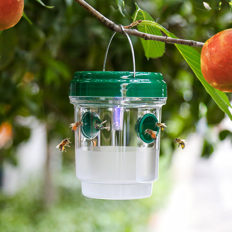 🐝☀️ Ηλιακή παγίδα σφηκών για βεράντα και κήπο 🔋🌿 – αποτελεσματική, επαναφορτιζόμενη και ανθεκτική στις καιρικές συνθήκες – χωρίς χημικά, για έως και 500 τ.μ. – εξοικονομήστε τώρα!