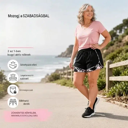 【XS-2XL】📢! ⏰Női lezser sportnadrág beépített béléssel