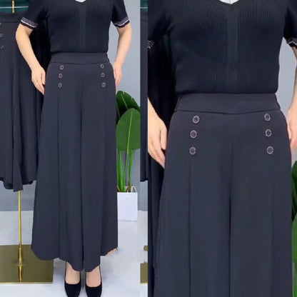 🔥 Időkorlátos 50% kedvezmény 💖【M–5XL】Női magas derekú, bőszárú szoknya – tavaszi és nyári stílus