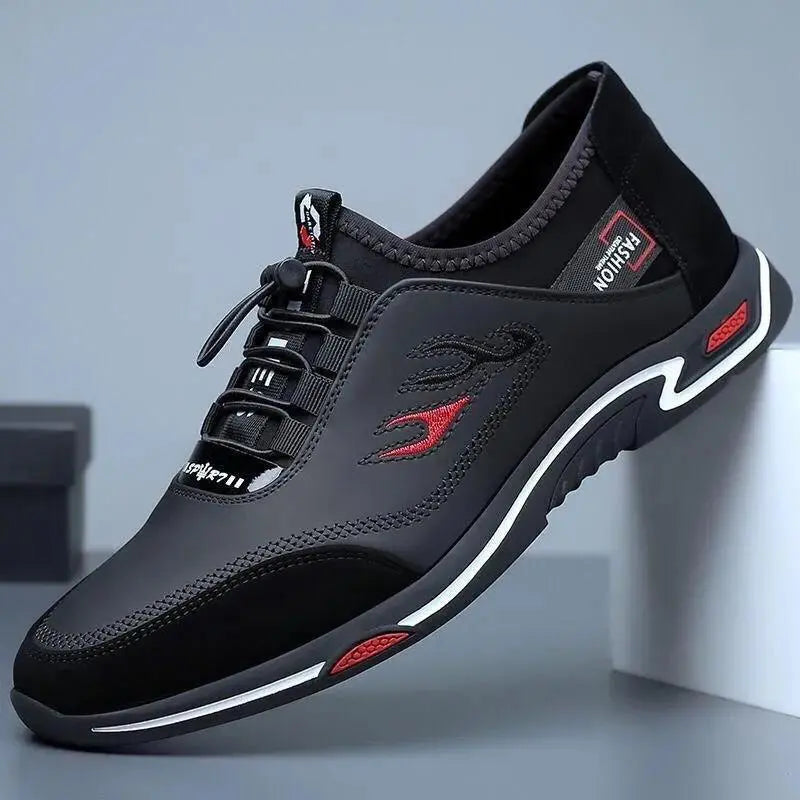 ✨👞 Pánská obuv do práce z prodyšné kůže ✅ deodorizující ✅ měkká kožená podrážka ✅ moderní a všestranná