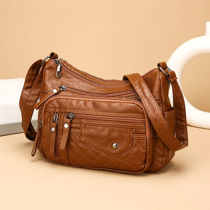 💥👜2026 új, nagy kapacitású puha bőr válltáska/crossbody táska