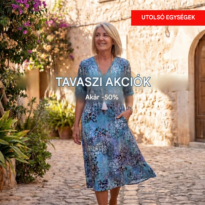 【S-3XL】Iris – Könnyű, légies ruha előnyös szabással
