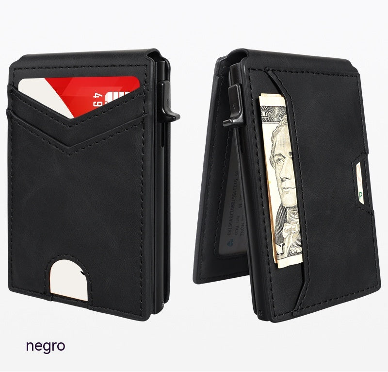 🔒 RFID Pop-Up okospénztárca, gyors hozzáférés és prémium stílus