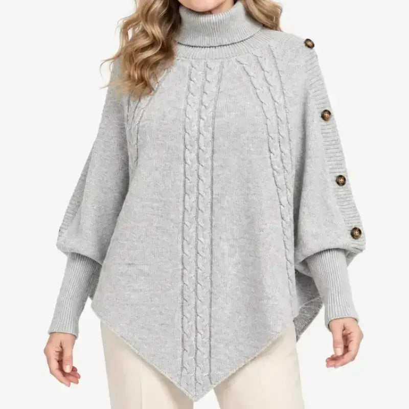 【S-3XL】Kötelező darab ősszel és télen! Ez a meleg kötött köpeny könnyedén elrejti az alakhibákat. ✨