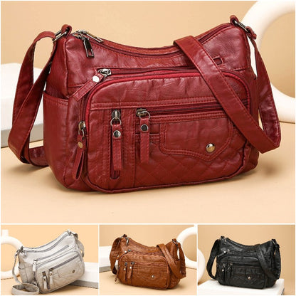 💥👜2026 új, nagy kapacitású puha bőr válltáska/crossbody táska