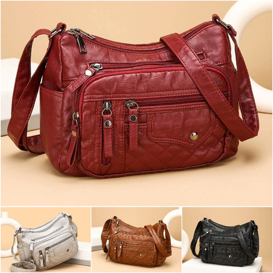 💥👜2026 új, nagy kapacitású puha bőr válltáska/crossbody táska
