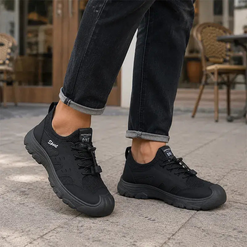 👟 Oferta de verano 🏆【Talla 38-45】Nuevos zapatos casuales de malla transpirables para hombre 2026, ligeros y cómodos, ideales para deporte y uso casual, con suela suave y antideslizante