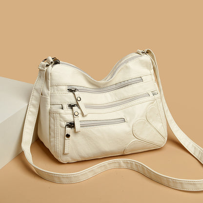 💥👜Nowa kolekcja 2026 – damska torba na ramię z miękkiej skóry o dużej pojemności