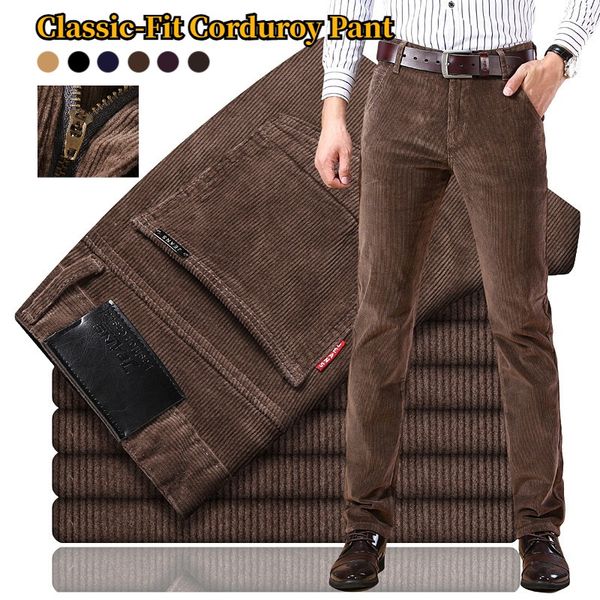 🔥【XS-4XL】🔥  Zimowe męskie spodnie sztruksowe, ciepłe i wygodne. Modne i uniwersalne