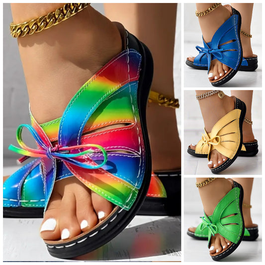 ✅Utánvétes fizetés-✨【36-43】 Stílusos női csípős, peep toe csúsztatható szandál