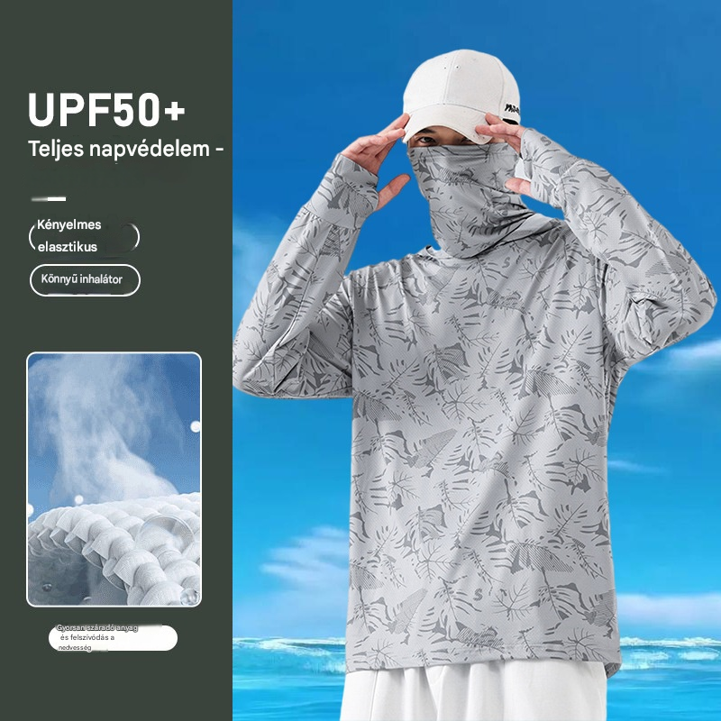 🔥🎏【M-5XL】Férfi nyári UV-védő kabát / horgászkabát, ideális kültéri munkához és napvédelemhez.