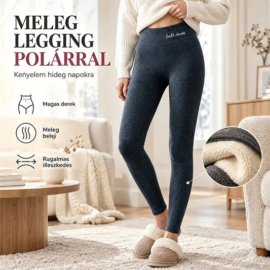 🔥【S–5XL】Meleg gyapjú leggings magas derékkal – rugalmas, kényelmes, nagy méretben