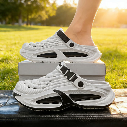 👟50% zniżki w ofercie specjalnej🌬️ Męskie sandały wielofunkcyjne 2 w 1 – pogrubiona podeszwa EVA, antypoślizgowe, ultralekkie, oddychające i wygodne🏃‍♂️