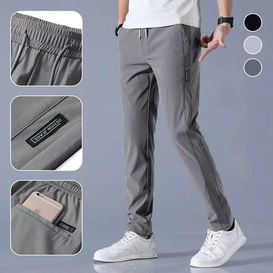 【Korlátozott ideig 50% kedvezmény】【M-5XL】Férfi rugalmas alkalmi nadrág
